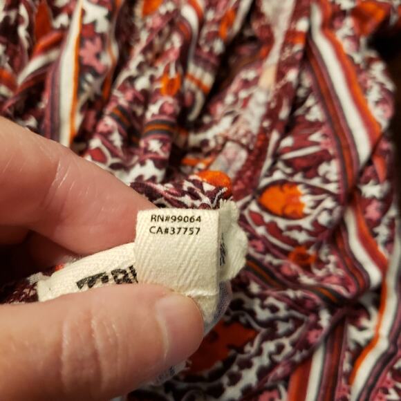 Billabong Sangria "Never Knew" High Low Top - Picture 6 of 8